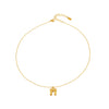 Wholesale Women's Light Luxury Geometric Pendant Necklace Stainless Steel 18K Gold Plated