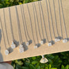 Wholesale Women's Light Luxury Geometric Perfum Bottle Pendant S925 Sterling Silver Clavicle Chain Necklace With Electroplating