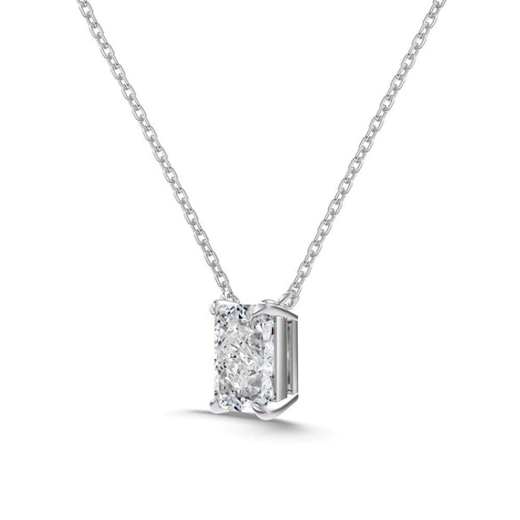 Wholesale Women's Light Luxury Geometric Perfum Bottle Pendant S925 Sterling Silver Clavicle Chain Necklace With Electroplating