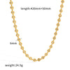 Wholesale Women's Light Luxury Geometric Stainless Steel Bracelet With Vacuum Plating