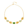 Wholesale Women's Light Luxury Geometric Stainless Steel Electroplated Clavicle Necklace