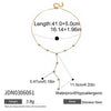 Wholesale Women's Light Luxury Geometric Stainless Steel Electroplated Necklace