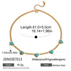 Wholesale Women's Light Luxury Geometric Stainless Steel Electroplated Necklace