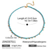 Wholesale Women's Light Luxury Geometric Stainless Steel Electroplated Necklace