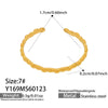 Wholesale Women's Light Luxury Geometric Stainless Steel Electroplated Open Rings Set Accessories