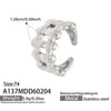Wholesale Women's Light Luxury Geometric Stainless Steel Electroplated Plated With 18K Real Gold Ring And Bracelet Accessories