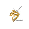 Wholesale Women's Light Luxury Geometric Stainless Steel Goldinlaid Heartshaped And Fruitshaped Hollow Rings
