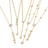 Wholesale Women's Light Luxury Geometric Stainless Steel Necklace With Vacuum Real Gold Plating In Pvd Furnace Oshaped Chain