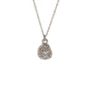 Wholesale Women's Light Luxury Geometric Stainless Steel Pvd Furnace Vacuum Real Gold Plated Pendant Necklace