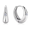 Wholesale Women's Light Luxury Geometric Tassel Moissanite Sterling Silver Earrings With Electroplating
