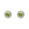 Wholesale Women's Light Luxury Geometric Zircon Inlaid 925 Sterling Silver Earrings
