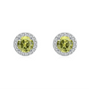 Wholesale Women's Light Luxury Geometric Zircon Inlaid 925 Sterling Silver Earrings