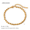 Wholesale Women's Light Luxury Highend Stainless Steel Heart Shape Diamondencrusted Zircon Doublelayer Vintage Bracelet With Electroplating