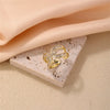 Wholesale Women's Light Luxury Hip Hop Style Copper Ring With Electroplating