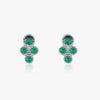 Wholesale Women's Light Luxury Inlaid 925 Sterling Silver Zircon Earrings