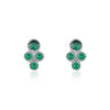 Wholesale Women's Light Luxury Inlaid 925 Sterling Silver Zircon Earrings