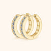 Wholesale Women's Light Luxury Moissanite Earrings With S925 Sterling Silver Ear Buckle Geometric Design Electroplated