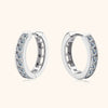 Wholesale Women's Light Luxury Moissanite Earrings With S925 Sterling Silver Ear Buckle Geometric Design Electroplated