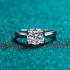 Wholesale Women's Light Luxury Ring S925 Sterling Silver Cow Head Moissanite Electroplating Animals Zodiac