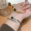 Wholesale Women's Light Luxury Roman Numeral Titanium Steel Polish Bracelet Accessories