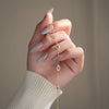 Wholesale Women's Light Luxury S925 Sterling Silver Geometric Devil's Eye Micropaved Zircon Necklace