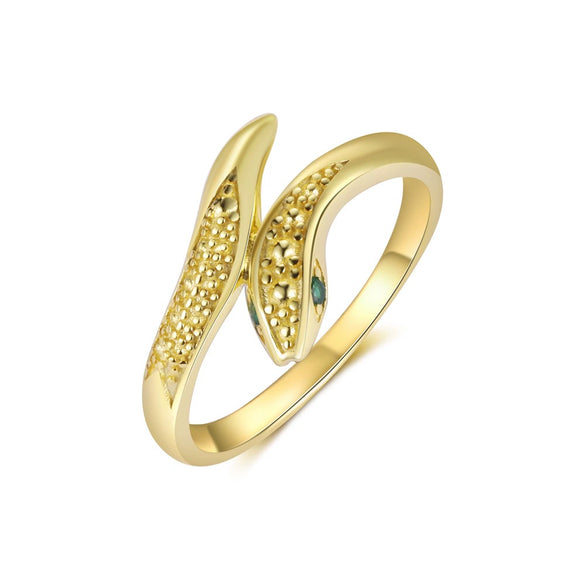 Wholesale Women's Light Luxury S925 Sterling Silver Snake Fashion Earrings With Zirconia