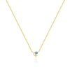 Wholesale Women's Light Luxury S925 Sterling Silver Star Shape Necklace With Zirconia And Cross Chain