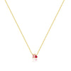 Wholesale Women's Light Luxury S925 Sterling Silver Star Shape Necklace With Zirconia And Cross Chain