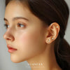 Wholesale Women's Light Luxury S925 Sterling Silver Star Shape Zircon Earrings