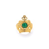 Wholesale Women's Light Luxury Stainless Steel And Titanium Steel Hollow Crown Ring With Electroplating