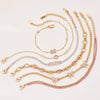 Wholesale Women's Light Luxury Stainless Steel Bracelet With Geometric Pattern And Electroplating