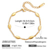 Wholesale Women's Light Luxury Stainless Steel Electroplated Bracelet With Star And Flower Patterns