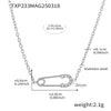 Wholesale Women's Light Luxury 316L Stainless Steel Zircon Jewelry Suit With Double Necklace And Exquisite Bracelet Electroplated