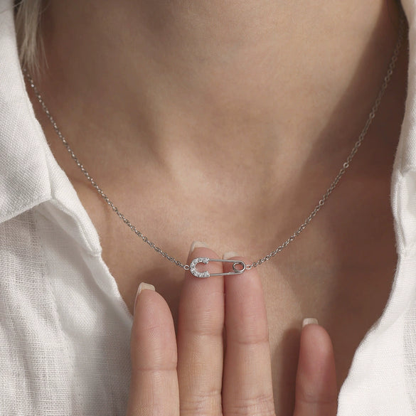 Wholesale Women's Light Luxury 316L Stainless Steel Zircon Jewelry Suit With Double Necklace And Exquisite Bracelet Electroplated