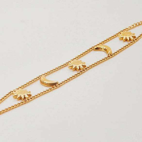 Wholesale Women's Light Luxury Star Stainless Steel Geometric Bracelet With Electroplating For Jewelry That Does Not Fade