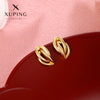 Wholesale Women's Light Luxury Style Alloy Electroplated Imitation Gold Color Simple Earrings