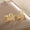 Wholesale Women's Light Luxury Style Alloy Electroplated Imitation Gold Color Simple Earrings