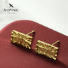 Wholesale Women's Light Luxury Style Alloy Electroplated Imitation Gold Color Simple Earrings