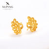 Wholesale Women's Light Luxury Style Alloy Electroplated Imitation Gold Color Simple Earrings