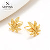 Wholesale Women's Light Luxury Style Alloy Electroplated Imitation Gold Color Simple Earrings