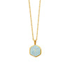 Wholesale Women's Light Luxury Style Electroplated Stainless Steel Cross Geometric Oshaped Chain Necklace