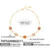 Wholesale Women's Light Luxury Style Faceted Teardropshaped Cat's Eye Stone Accessories Set With Stainless Steel Chain And Electroplating