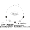 Wholesale Women's Light Luxury Style Faceted Teardropshaped Cat's Eye Stone Accessories Set With Stainless Steel Chain And Electroplating