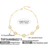 Wholesale Women's Light Luxury Style Faceted Teardropshaped Cat's Eye Stone Accessories Set With Stainless Steel Chain And Electroplating