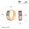 Wholesale Women's Light Luxury Style Geometric Ushaped S925 Sterling Silver Electroplated Earrings