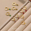Wholesale Women's Light Luxury Style 925 Sterling Silver Geometric Water Drop Earrings Inlaid With Zircon