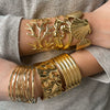 Wholesale Women's Light Luxury Titanium Steel And Stainless Steel Bracelet With Electroplating Process