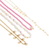 Wholesale Women's Light Luxury Titanium Steel And Stainless Steel Jewelry Necklace With Geometric Pattern And Electroplating Design