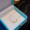 Wholesale Women's Light Luxury Titanium Steel Necklace With Crown Love Diamond Pendant And Letters Numbers Text Pattern