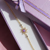 Wholesale Women's Literature And Art Style Copper Necklace With Geometric Zircon Pendant And Diamond Treatment